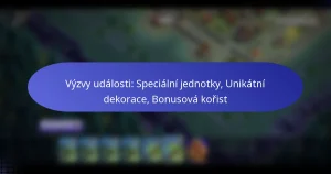 Read more about the article Výzvy události: Speciální jednotky, Unikátní dekorace, Bonusová kořist