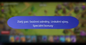 Read more about the article Zlatý pas: Sezónní odměny, Unikátní výzvy, Speciální bonusy