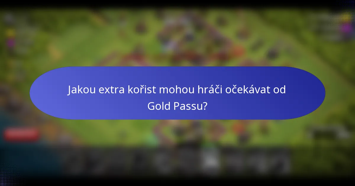 Jakou extra kořist mohou hráči očekávat od Gold Passu?